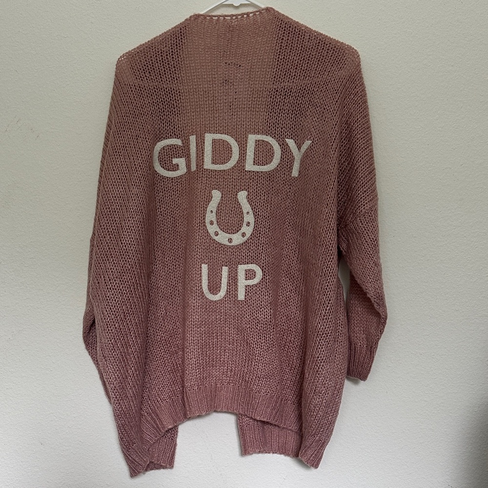 Revel Women's Mauve  Cardigan